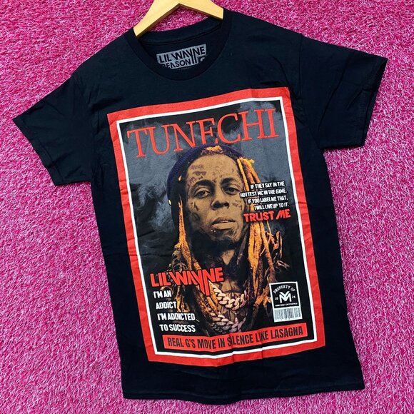 Lil Wayne Tunechi Frame Magazine Cover T-Shirt Small - Picture 3 of 4